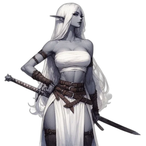 sword, staff, weapon, fantasy art transparent PNG cut-out