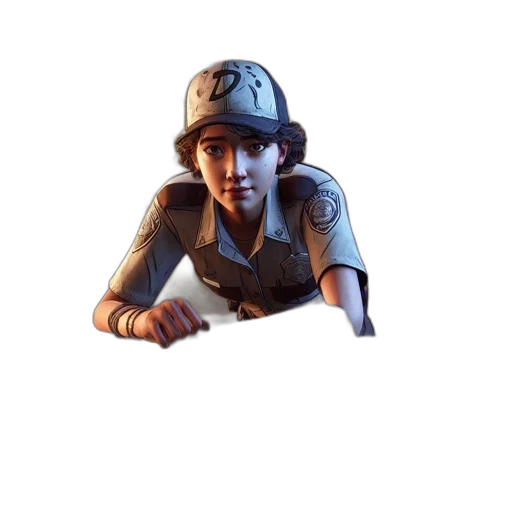 hat, weapon, face, staff transparent PNG cut-out