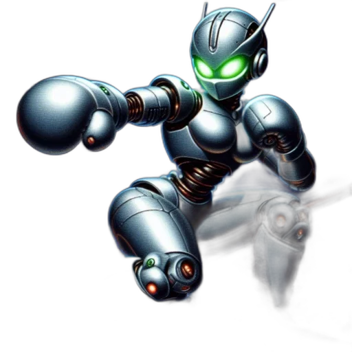 robot, weapon, staff, concept art transparent PNG cut-out