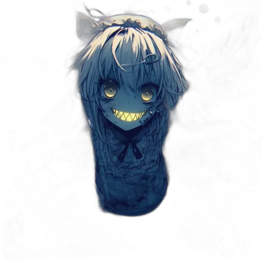 mask, creature, face, staff transparent PNG cut-out