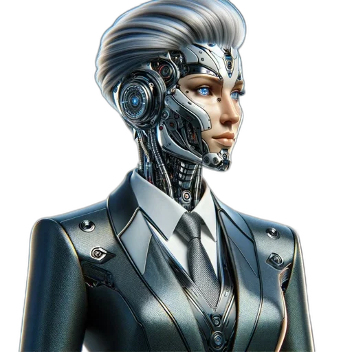 robot, face, mask, staff transparent PNG cut-out