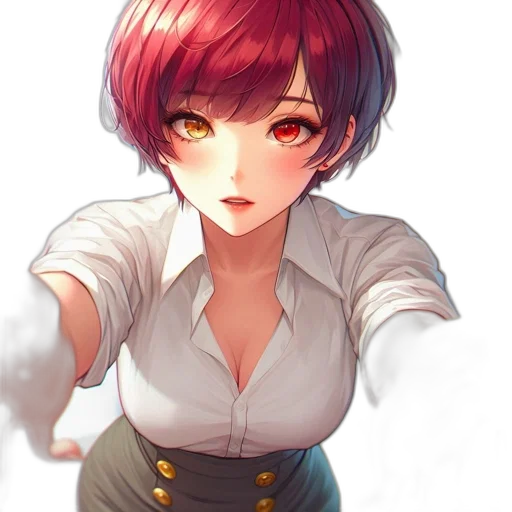 staff, dress, face, weapon transparent PNG cut-out