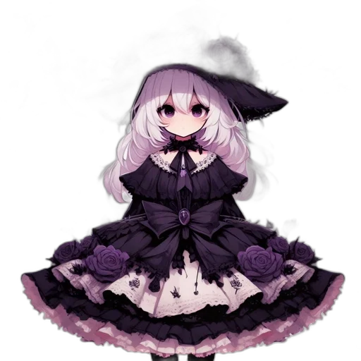 dress, creature, hat, mask transparent PNG cut-out