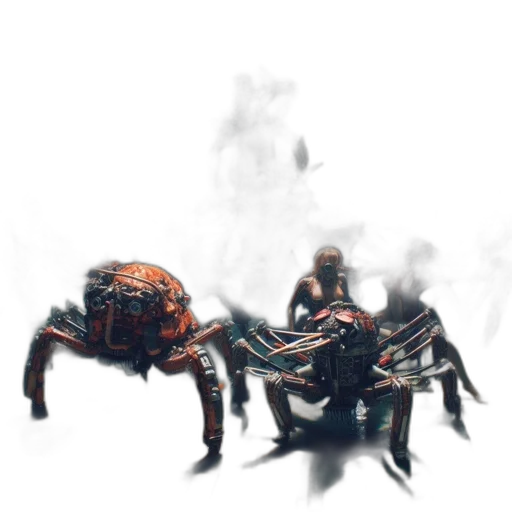 creature, robot, animal, mask transparent PNG cut-out
