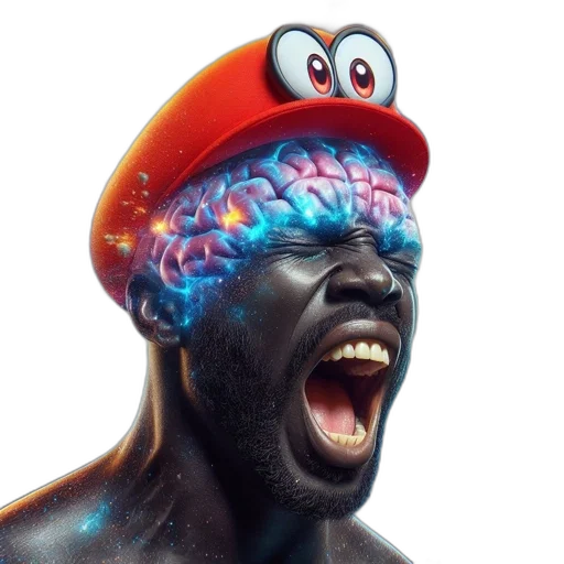 hat, creature, animal, face transparent PNG cut-out