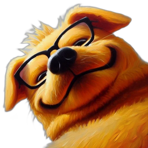 animal, staff, face, photorealistic transparent PNG cut-out