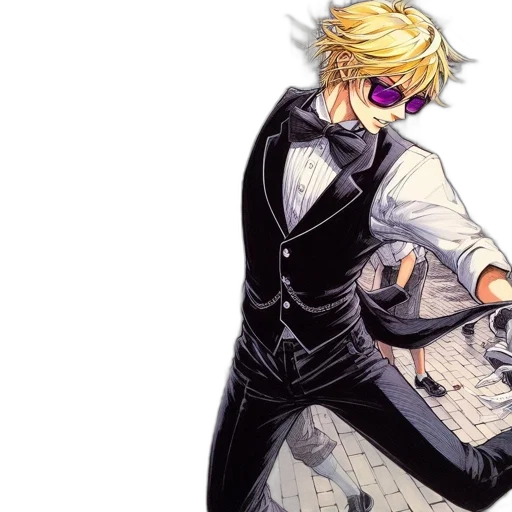 jacket, weapon, concept art, cyberpunk transparent PNG cut-out