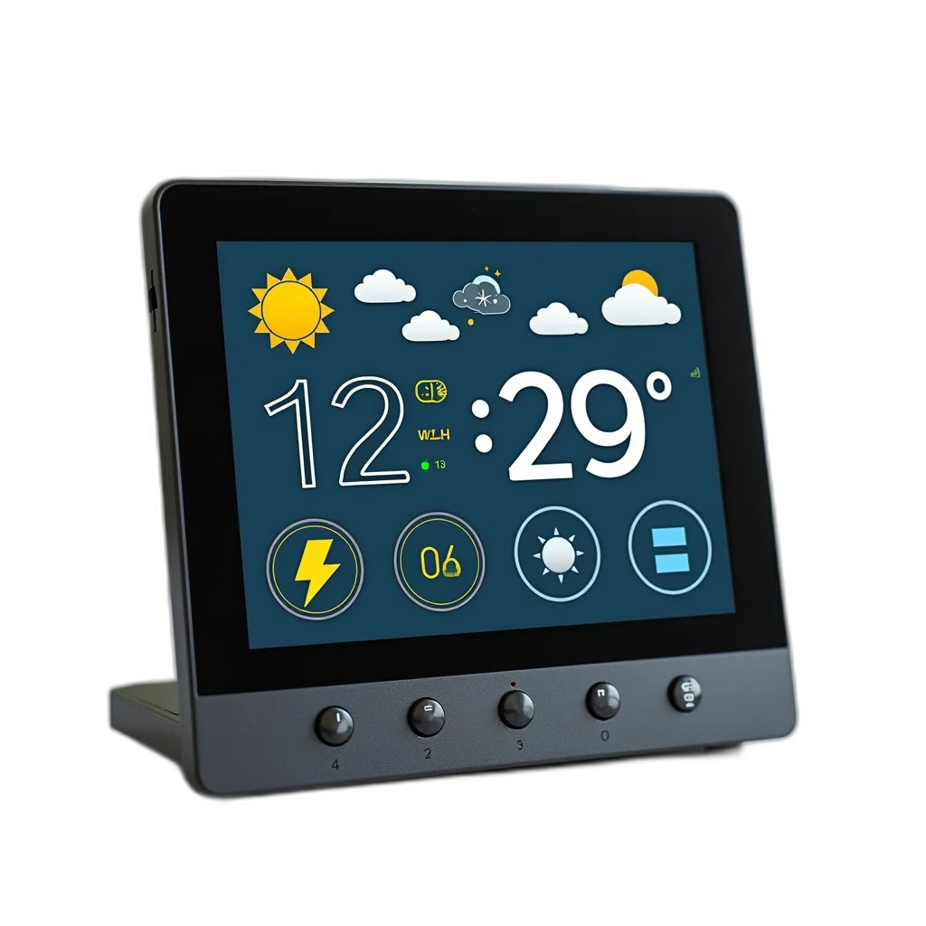 3d render, modern, digital, weather transparent PNG cut-out