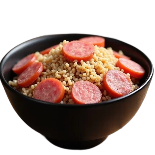 food, black, ceramic, bowl transparent PNG cut-out