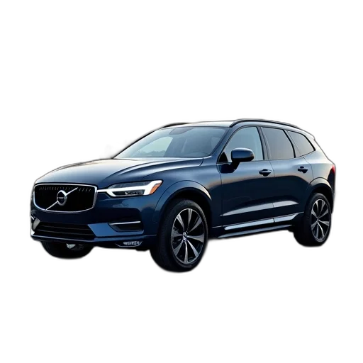 car, dark, blue, volvo transparent PNG cut-out