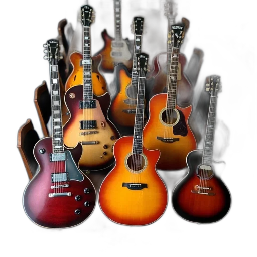 photorealistic, 3d render, collection, various transparent PNG cut-out