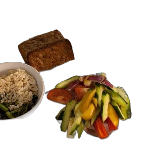 food, healthy, meal, rice transparent PNG cut-out