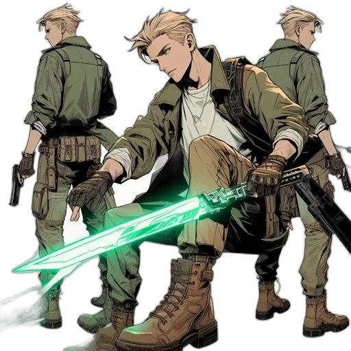 staff, weapon, sword, concept art transparent PNG cut-out
