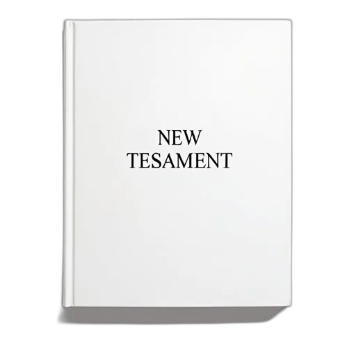 white, book, title, new transparent PNG cut-out