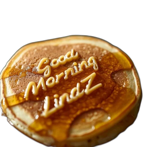 food, 3d render, photorealistic, pancake transparent PNG cut-out