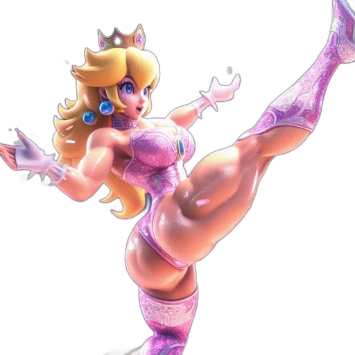 crown, dress, concept art, 3d render transparent PNG cut-out