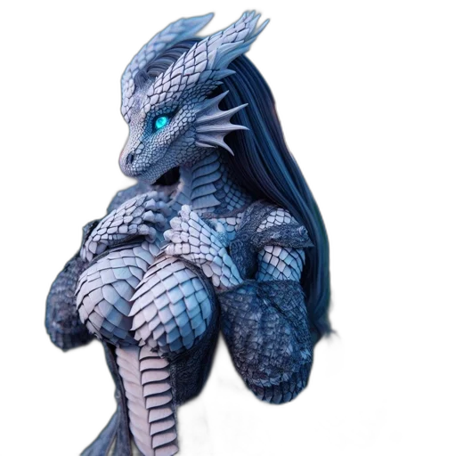 dragon, creature, animal, 3d render transparent PNG cut-out