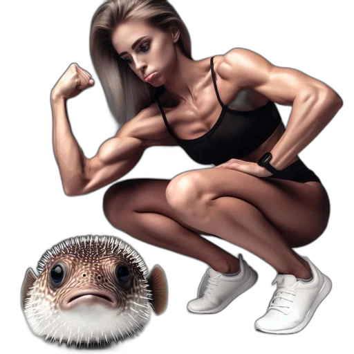 animal, creature, concept art, photorealistic transparent PNG cut-out