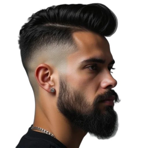 hair, face, crown, staff transparent PNG cut-out