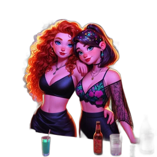 bottle, concept art, fantasy art, cartoon transparent PNG cut-out