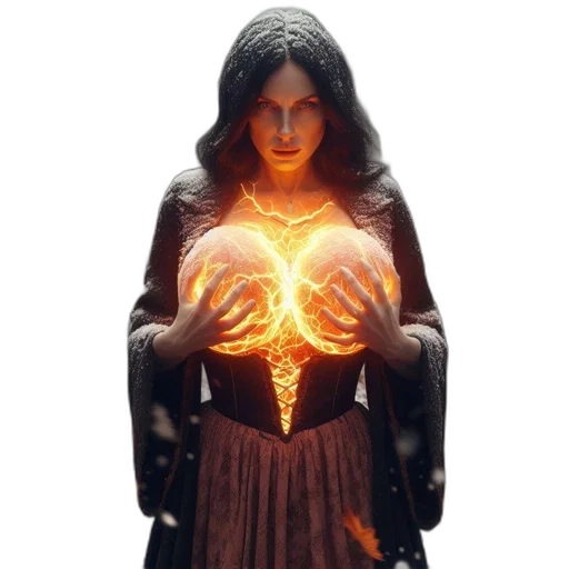 dress, jewelry, jacket, staff transparent PNG cut-out