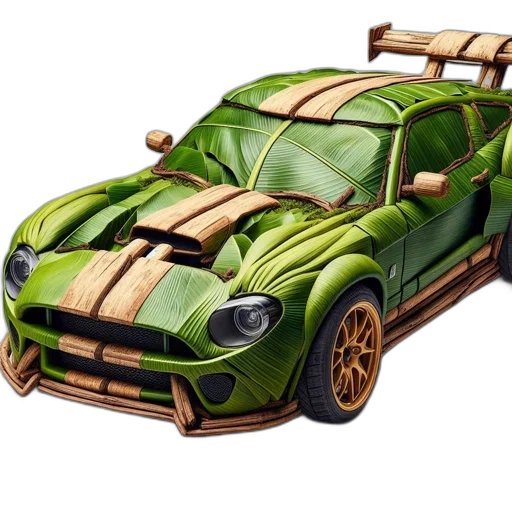 car, 3d render, concept art, fantasy art transparent PNG cut-out