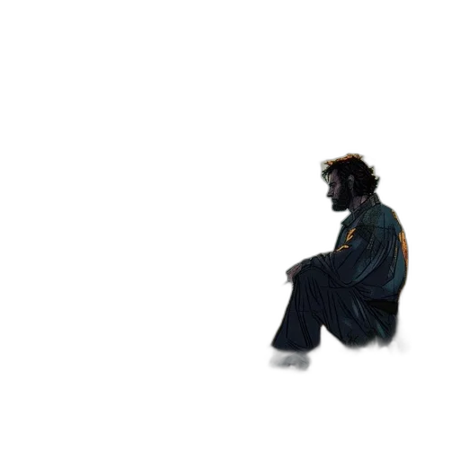 jacket, creature, face, robot transparent PNG cut-out