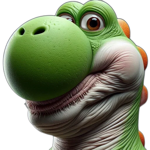 animal, dragon, face, creature transparent PNG cut-out