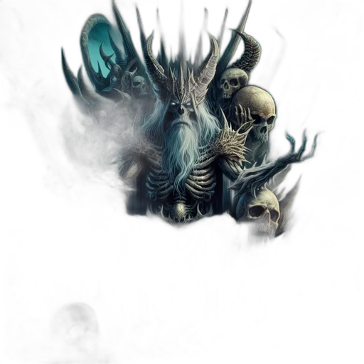 creature, dragon, mask, crown transparent PNG cut-out