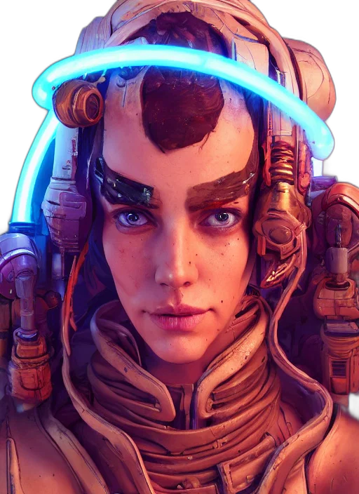 face, robot, staff, mask transparent PNG cut-out