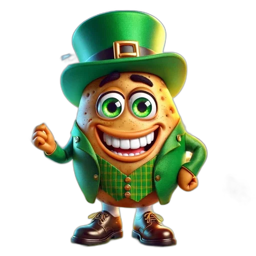 hat, face, robot, 3d render transparent PNG cut-out
