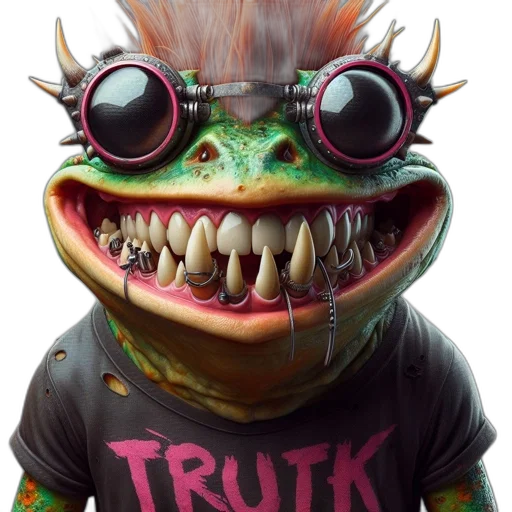 creature, dragon, face, animal transparent PNG cut-out