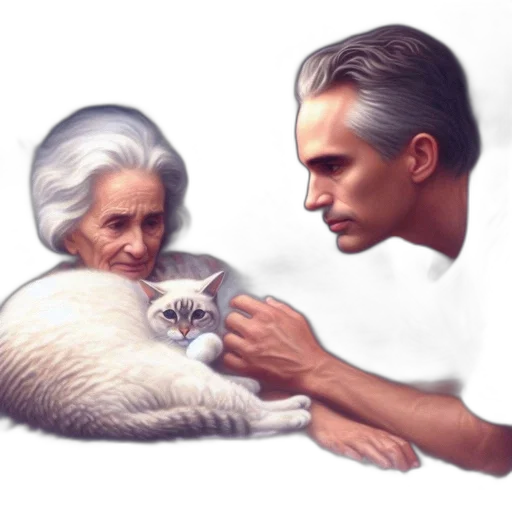 animal, creature, hair, photorealistic transparent PNG cut-out