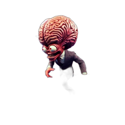 creature, hair, robot, mask transparent PNG cut-out