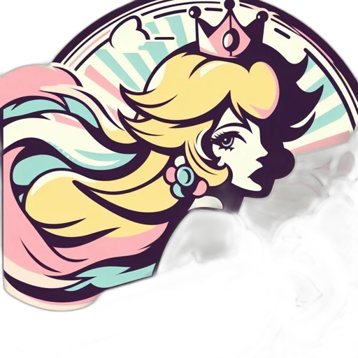 crown, hair, staff, dress transparent PNG cut-out