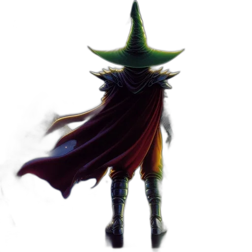 staff, hat, mask, sword transparent PNG cut-out