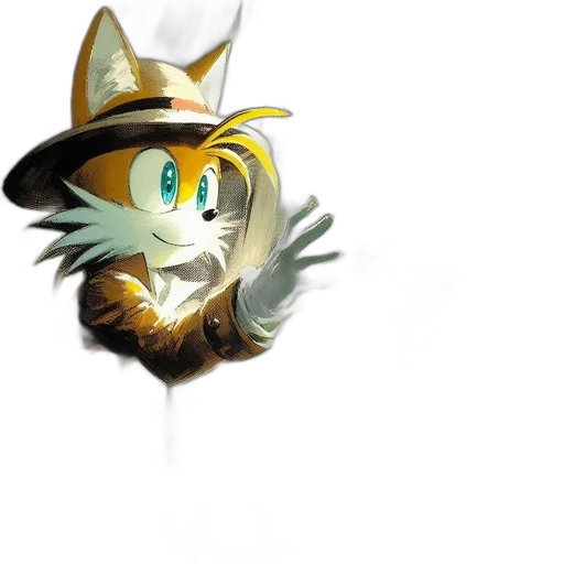 hat, staff, animal, creature transparent PNG cut-out
