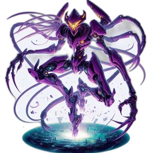 robot, creature, dragon, weapon transparent PNG cut-out