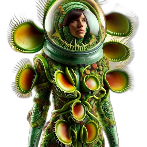 creature, robot, face, concept art transparent PNG cut-out