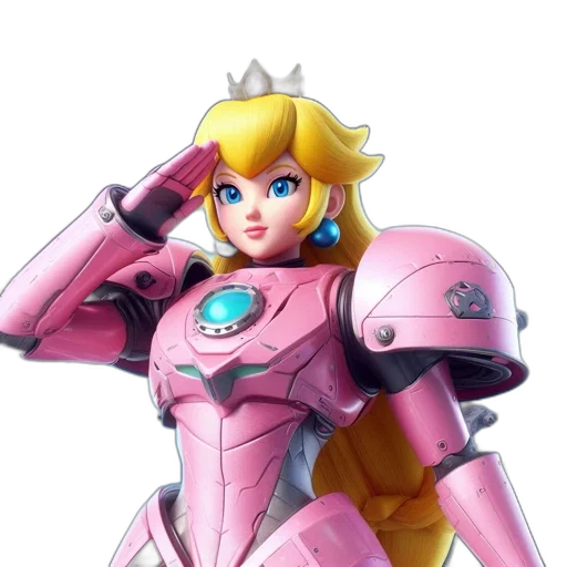 robot, crown, weapon, dress transparent PNG cut-out