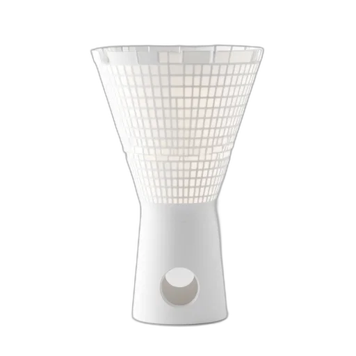 3d render, white, model, modern transparent PNG cut-out