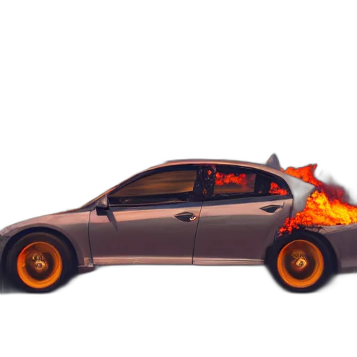 car, weapon, dragon, concept art transparent PNG cut-out