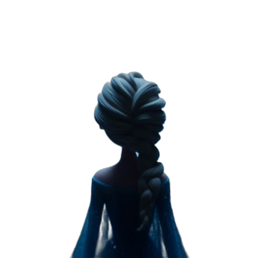 dress, crown, staff, face transparent PNG cut-out