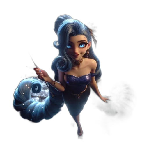 staff, creature, fantasy art, concept art transparent PNG cut-out