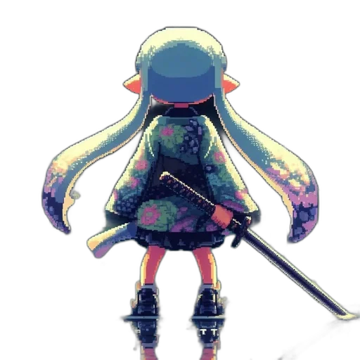 weapon, staff, sword, dress transparent PNG cut-out