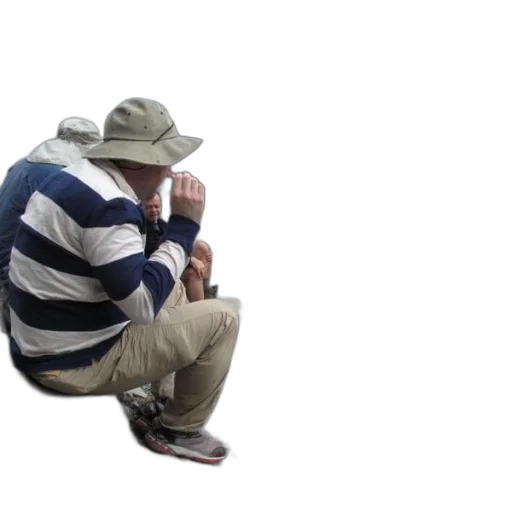 jacket, hat, furniture, staff transparent PNG cut-out