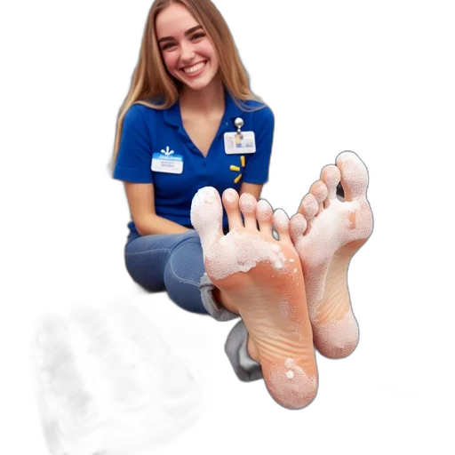 shoes, staff, creature, photorealistic transparent PNG cut-out