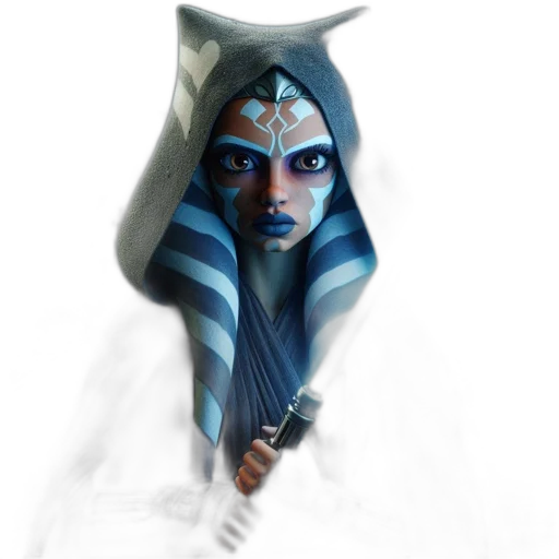 mask, staff, face, fantasy art transparent PNG cut-out