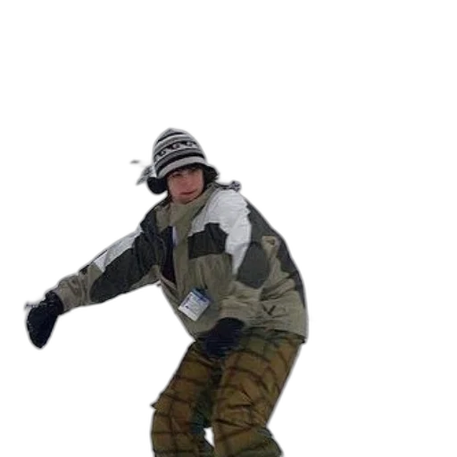 jacket, staff, creature, animal transparent PNG cut-out