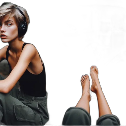 shoes, photorealistic, concept art, oil painting transparent PNG cut-out